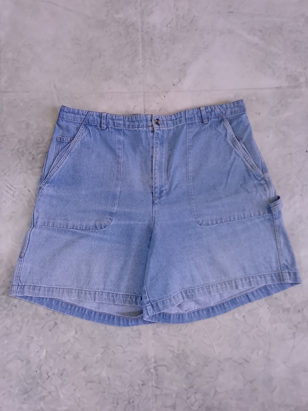 Vintage 90s Light Blue Denim Women’s Shorts - Picture 9 of 9